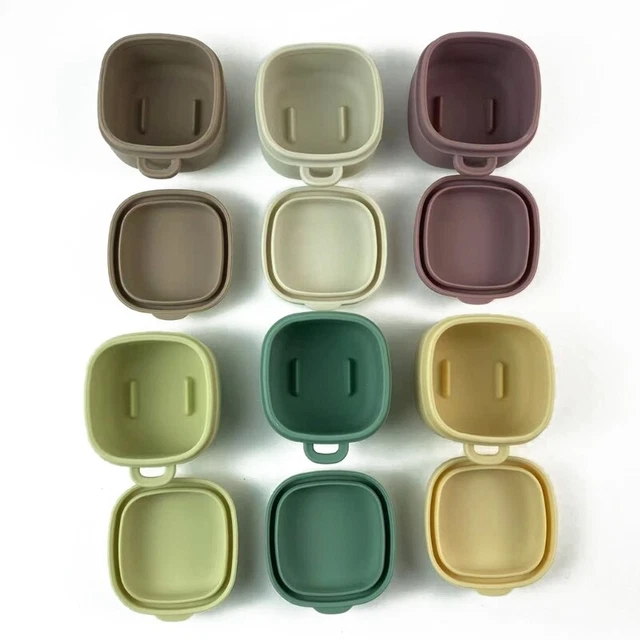 Dust-proof Pacifier Holder Silicone Pacifier Box Nipple Holder Soft Soother Case