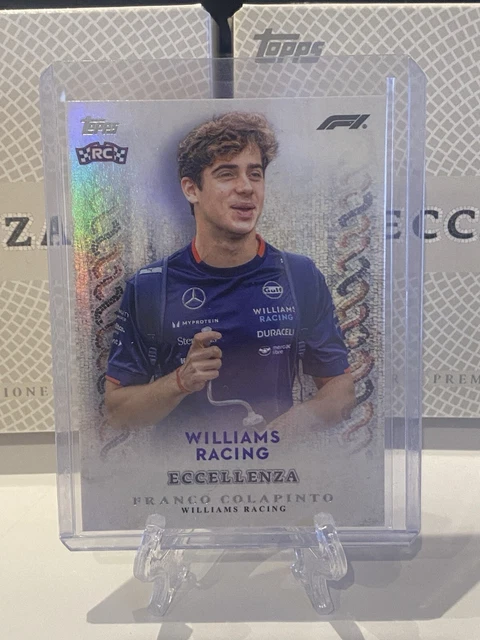 2024 Topps Eccellenza F1 Franco Colapinto La Passione Blue /49 Rookie RC PSA 10