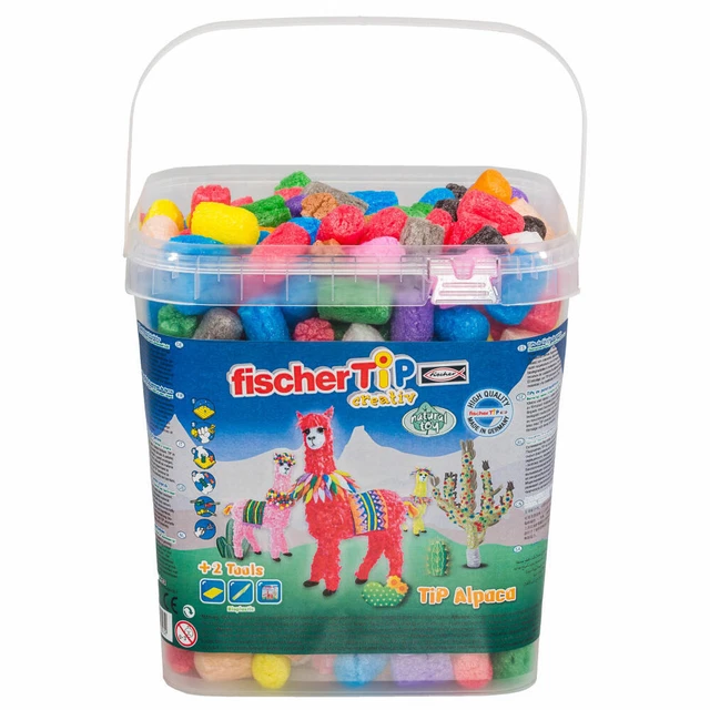 fischerTIP Alpaca creative and craft material without glue children toys