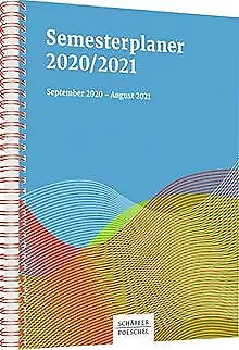 Semesterplaner 2020/2021: September 2020 - August 2021 | Buch | Zustand gut