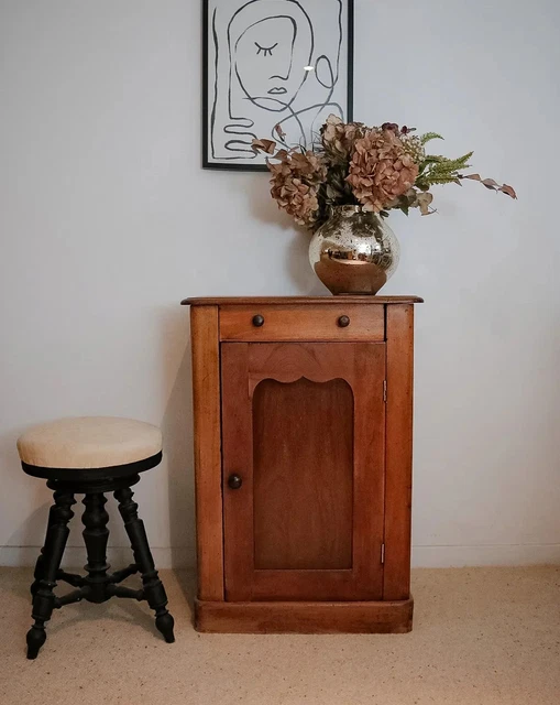 Ancien Cosy Pour Lit – Meuble Chambre En Bois – Longueur 195,5 Cm – Occasion