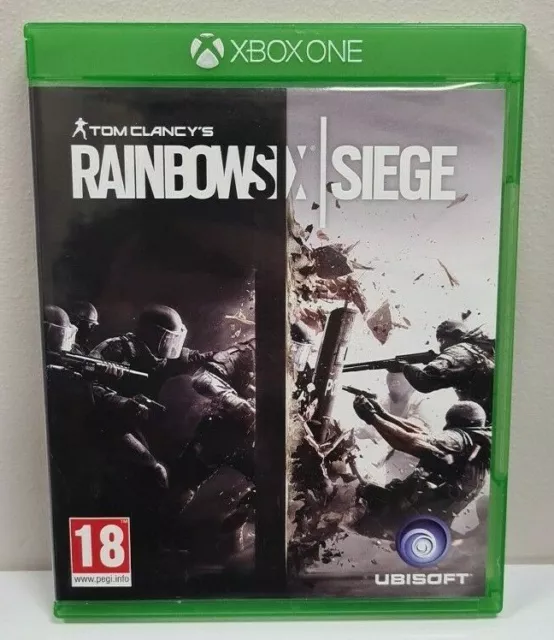 Xbox One Tom Clancy's Rainbow Six Siege EXCELLENT Shooter Game PLAYS ON SERIES X