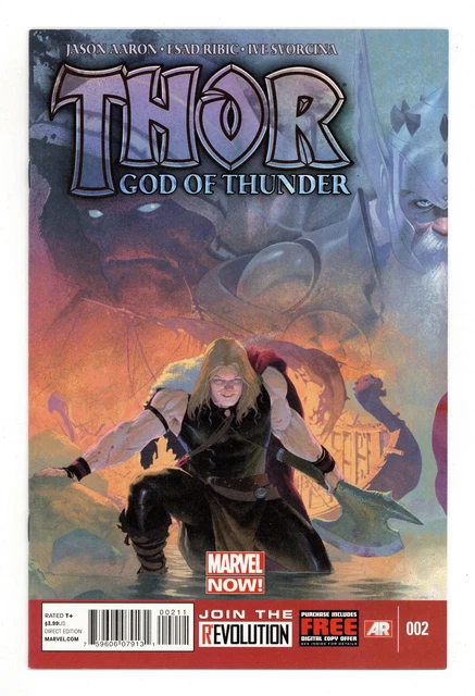 Thor God of Thunder #2A Ribic FN- 5.5 2013