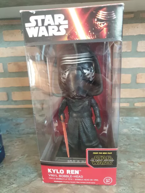 Kylo Ren Figurine Funko Wacky Wobblers Stars Wars Ep.7   Vynil Bobble-Head