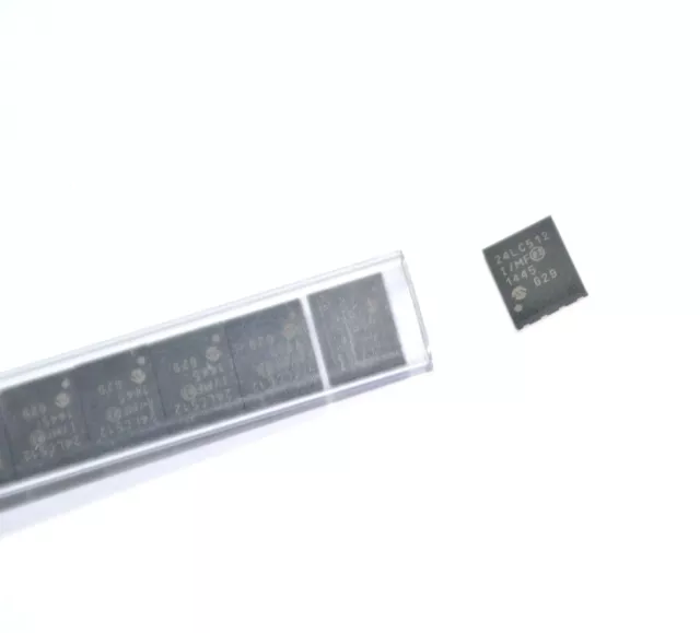 24LC512I/MF Microchip SERIAL EEPROM, 512KBIT, 400KHZ, DFN-8   __ [QTY=1pcs]