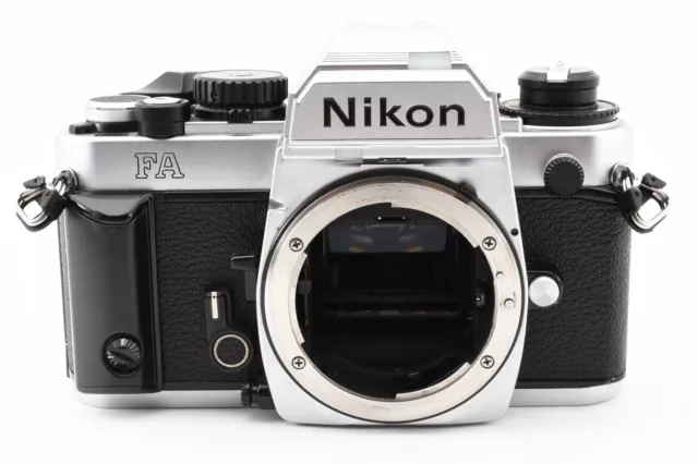 Nikon FA 35mm SLR Film Camera silver Body Only [Exc] From Japan ＃2098426