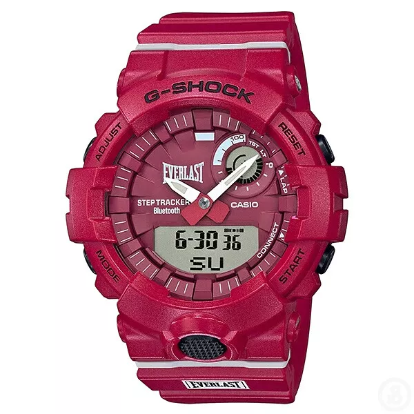 G-SHOCK x EVERLAST Boxing Limited Edition Bluetooth GShock Watch GBA-800EL-4A