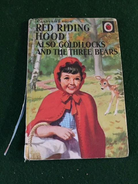 VINTAGE LADYBIRD BOOK ~ Little Red Riding Hood Also Goldilocks & The 3 ...