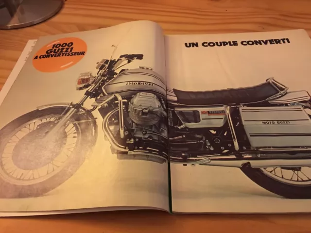 MOTO JOURNAL 192 1974 Guzzi 1000 Walter Villa Enduro Troyes Trial Grasse ...etc 3