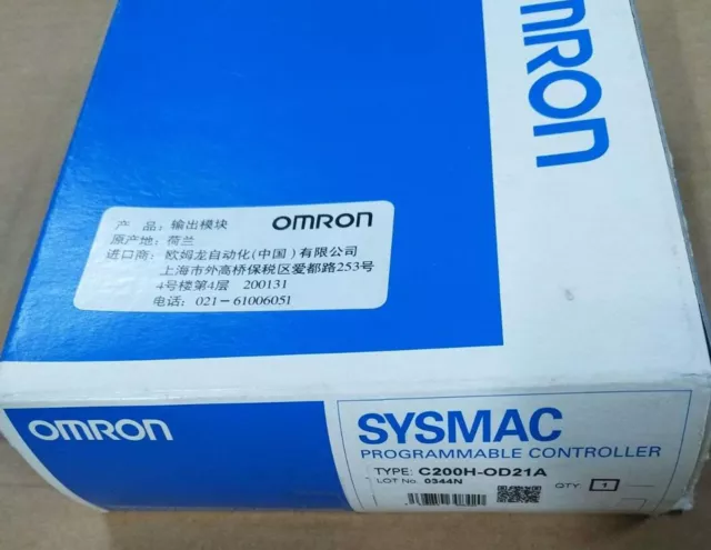 NEW Omron C200H-OD21A C200HOD21A PLC One Year Warranty #