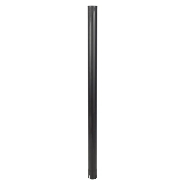 Exhaust Stack Pipe   2-1/2" x 48" Straight Black