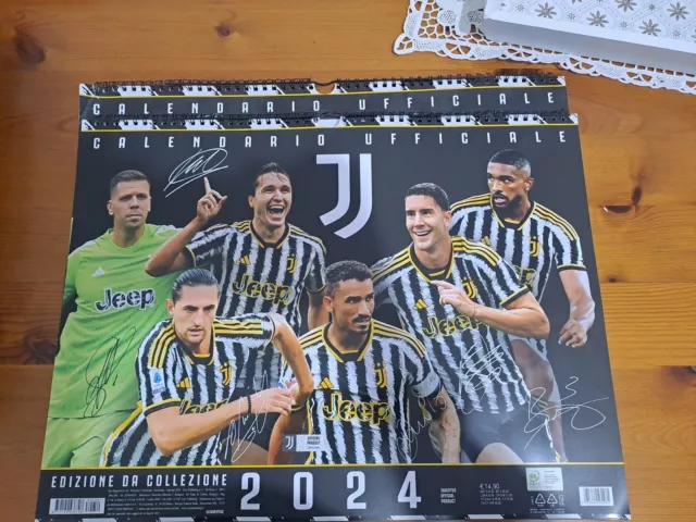 JUVENTUS CALENDARIO UFFICIALE 2024 Orizzontale - Leggere