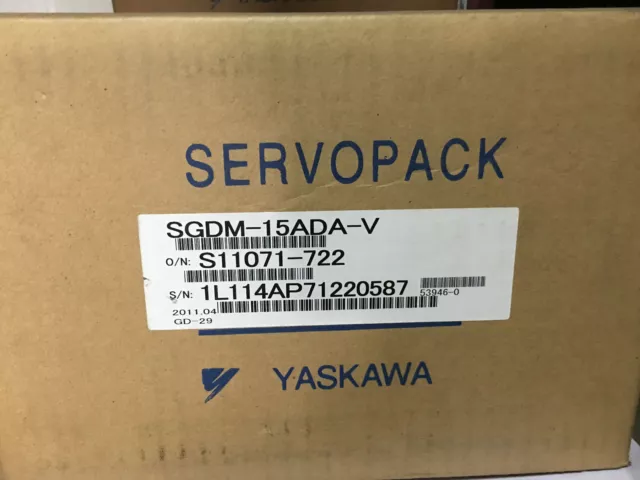 1Pc Yaskawa Ac Servo Driver Sgdm-15Ada-V New Free Expedited Shipping