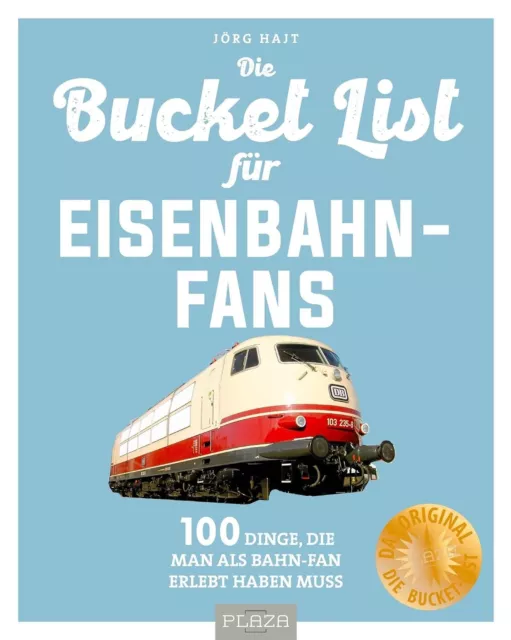 Buch Bucket-List für Eisenbahn-Fans Taschenbuch Plaza