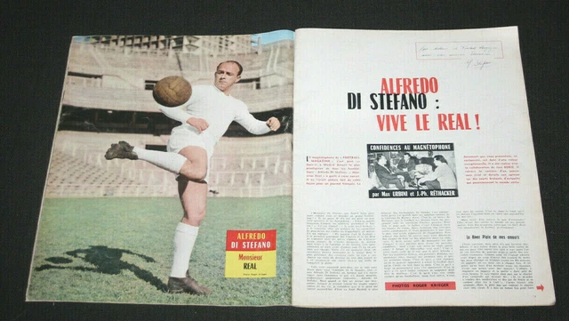 Carte à Jouer Di Stefano - Real Madrid / Espagne - Mirror Sprint 1960