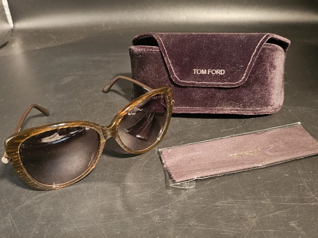 TOM FORD LINDA Butterfly Sunglasses Red Tf9324 68F 59-14-135  display picture 1