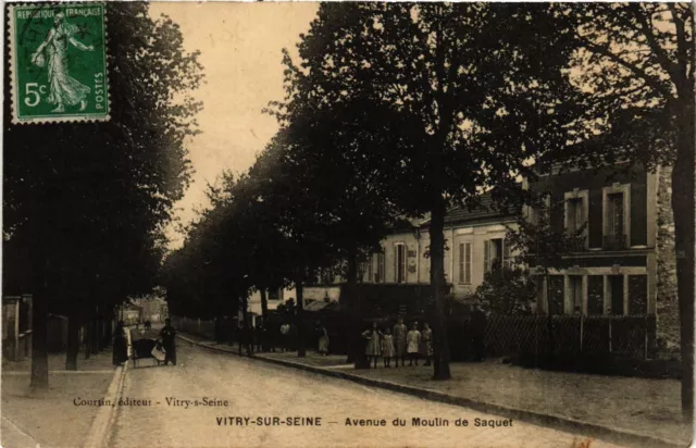 CPA VITRY-sur-SEINE - Avenue du Moulin de Saquet (390168)