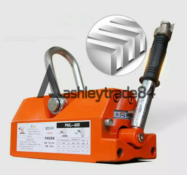 1 pz gru magnete permanente sollevatore magnetico carichi pesanti gru sollevamento magnete