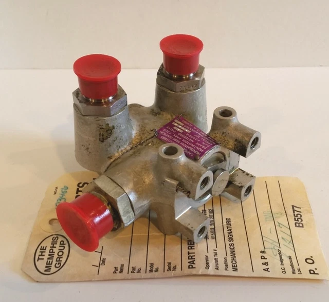 BOEING 747 AIRCRAFT Hydraulic Brake Metering Valve P/N 4308DA3 EUR 32