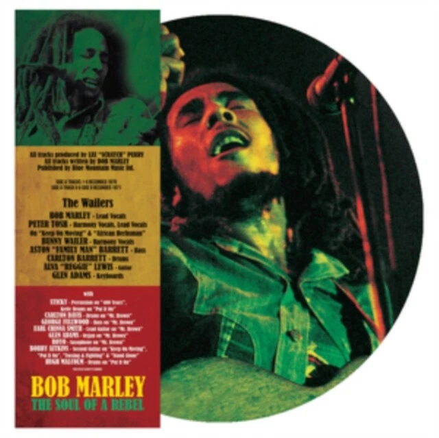 BOB MARLEY - SOUL OF A REBEL PICTURE DISC - New Vinyl Record - N4A