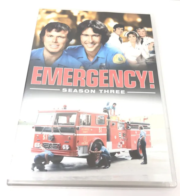 EMERGENCY! TV Series DVD Season 3 Universal Pictures 958-L