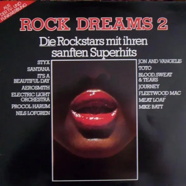 LP Rock Dreams 2 - Die Rockstars Mit Ihren Sanften Superhits Various CBS