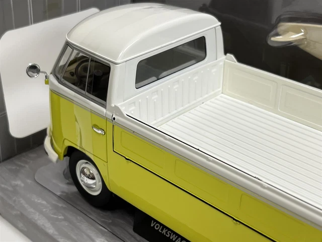 Volkswagen T1 Pick-Up 1950 Jaune & Blanc 1:18 Echelle Solido 1806706 6