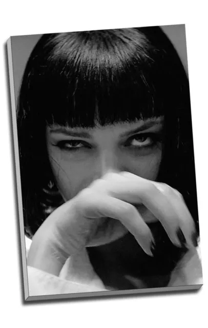 Mia Wallace Canvas Pulp Fiction Canvas Print Wall Art 30x20 Inches A1