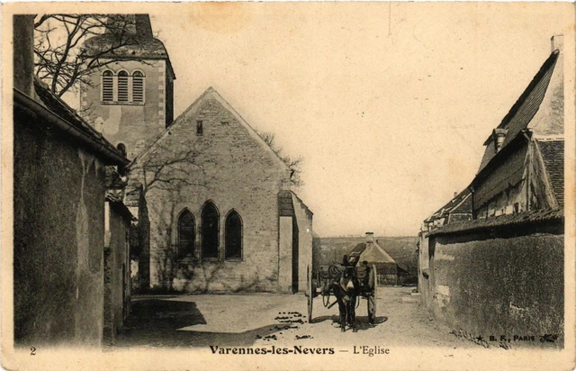 CPA AK VARENNES les NEVERS L'Église (420625)