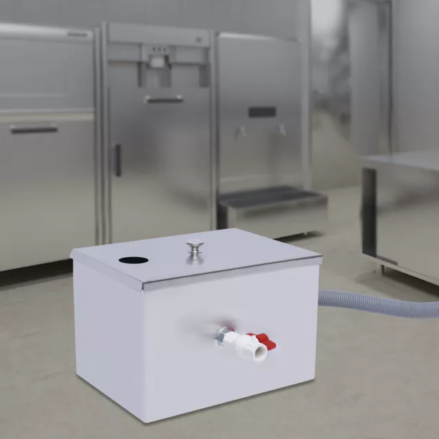 Stainless Steel Grease Trap Interceptor Automatic Shut-off Device For Restaurant