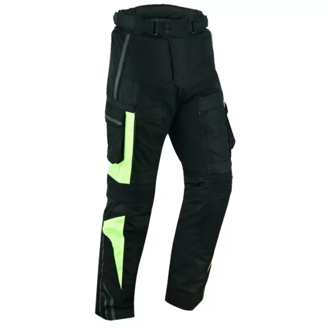 Pantalon Motorista, Pantalon Para Motero, Pantalon Con Proteccion, Negro, Flour