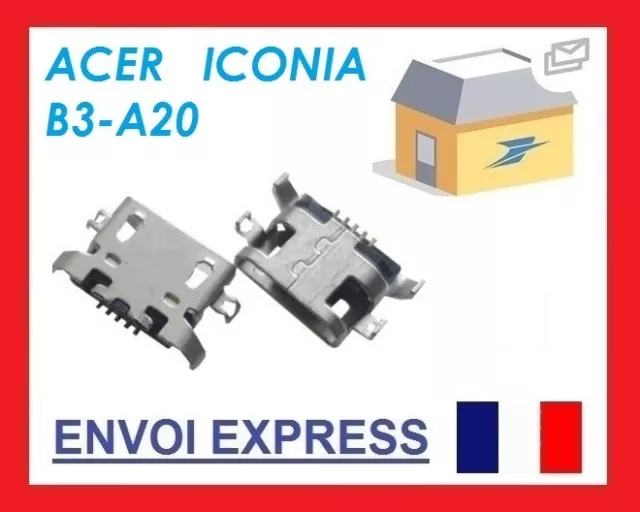 Acer ICONIA B3-A20 Micro USB DC Charging Socket Port Dc connector iconia b3-a20