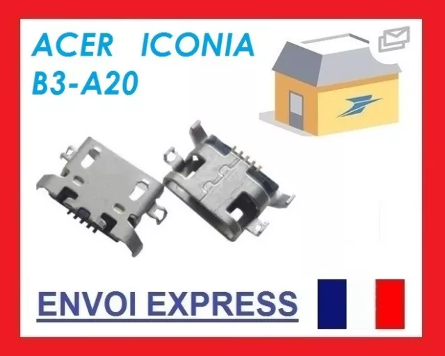 New Acer ICONIA B3-A20 Micro USB DC Charging Socket Port Connector B3 A20 HD
