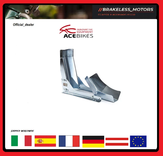 Steadystand Fixed - Cavalletto In Acciaio Bloccaruota Fisso Per Moto Peso 5 Kg