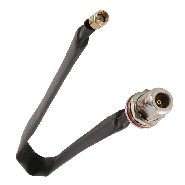 Flach Kabel N Buchse auf RP-SMA Stecker Fenster und TüR DurchfüHrungs Verlä2561
