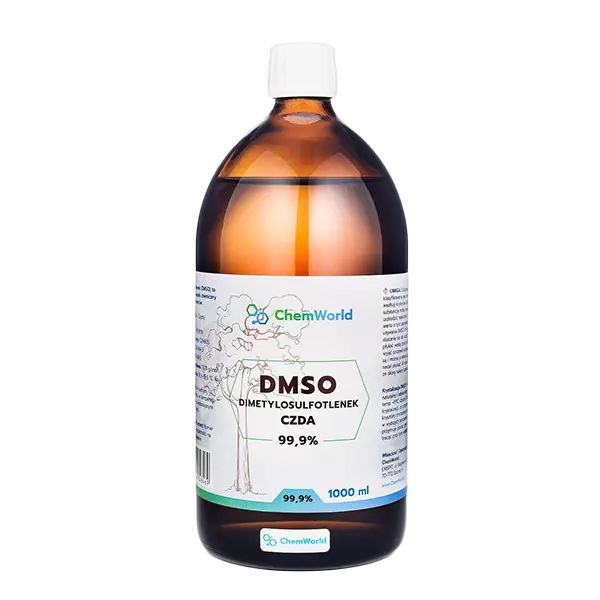 DMSO 99.9% Pure | Pharmaceutical Grade | Dimethyl Sulfoxide | 34 fl oz. FREE P&P