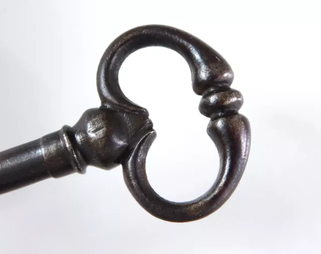 5.5/8" Rare Antique French Key,Made 18th Century,Castle key "Frog's Legs Shaped"