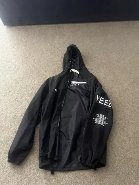 YEEZUS ADIDAS Tour Kanye West YEEZY Season 1 Hooded Windbreaker Lg. Jacket 149.87 PicClick