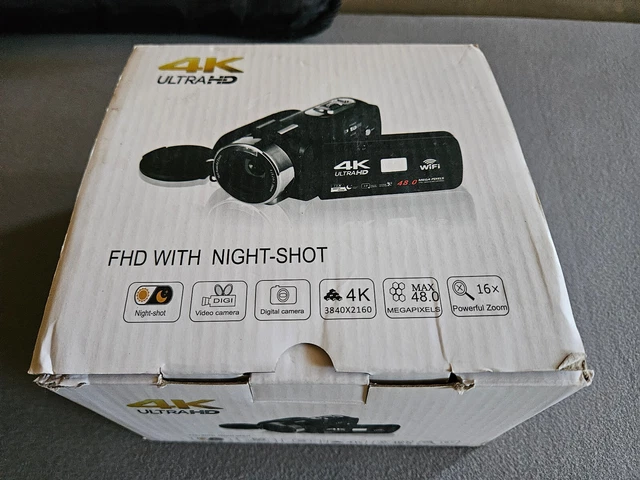 4K Video Camera Camcorder WiFi Vlogging Camera for YouTube Microphone 4K Video Camera Camcorder WiFi Vlogging Camera for YouTube Microphone