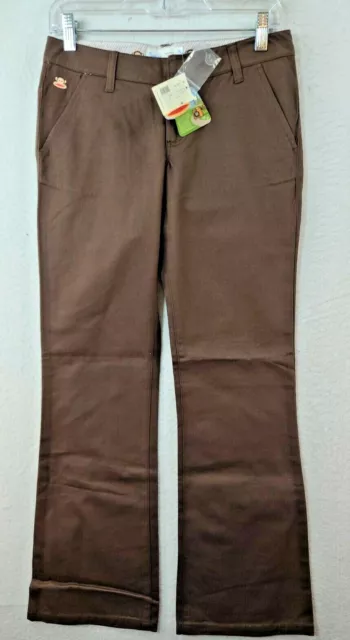 NEW Paul Frank Juniors 25/0 Brown Casual Pants NWT