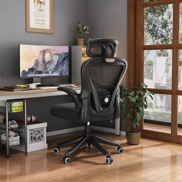 Mesh Home Office Chair Ergonomic High Back Computer Desk Task Chair Swivel Seat