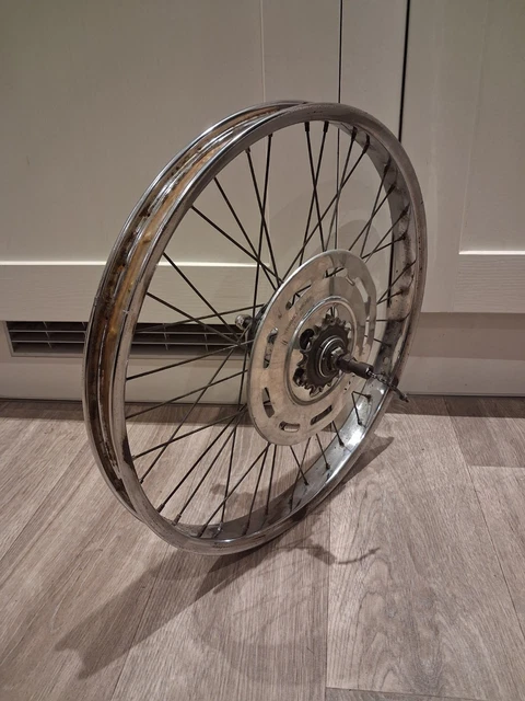 RALEIGH CHOPPER GRIFTER 79 / 1 Back Wheel With Ally Spoke Protector ...