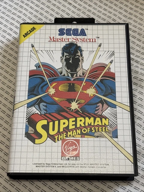 SUPERMAN THE MAN of steel - SEGA Master System - complet