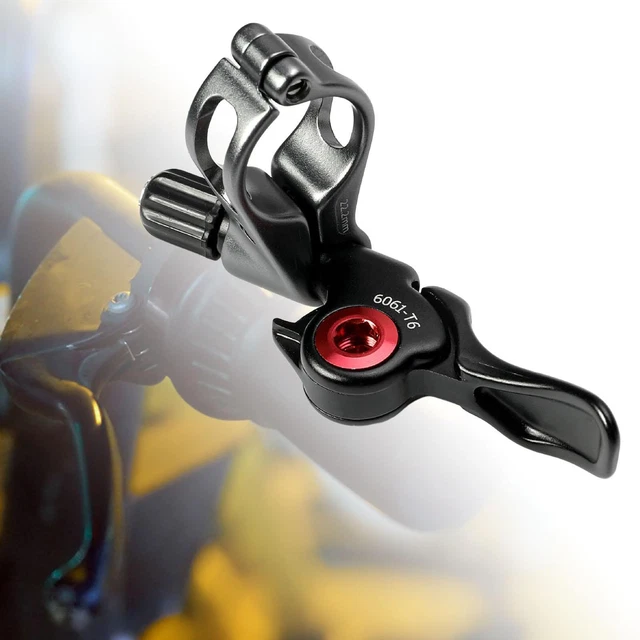 BuyWeek Vélo Compte-Gouttes Tige De Selle Levier À Distance, Alliage D'aluminium Vélo Compte-Gouttes Tige De Selle Shifter Vélo Tube De Selle Hauteur Câble Levier Réglable BuyWeek Vélo Compte-Gouttes Tige De Selle Levier À Distance, Alliage D'aluminium Vélo Compte-Gouttes Tige De Selle Shifter Vélo Tube De Selle Hauteur Câble Levier Réglable