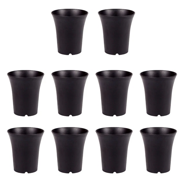 10 Pcs Pot De Fleur En Plastique Pots Fleurs Plante Planteur Mini-pots Plantes