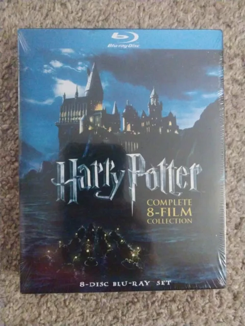 HARRY POTTER Complete 8-Film Movie Collection - 8-Disc BLU-RAY Daniel Radcliffe