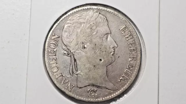 France : 5 francs 1813 K .Napoléon Ier