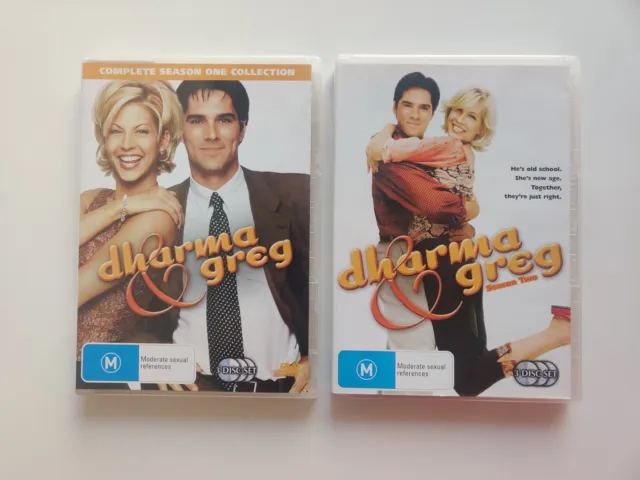 Dharma and Greg Season 1 and 2 DVD Region 4 Free Postage