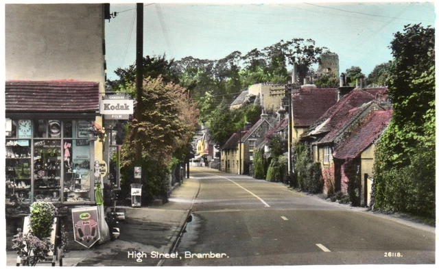 High Street Shop Bramber Nr Steyning Shoreham Seeweg unbenutzt RP PC