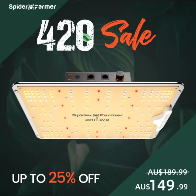 Spider Farmer SF1000EVO Samsung LM301H EVO LED Grow Light Full Spectrum Indoor